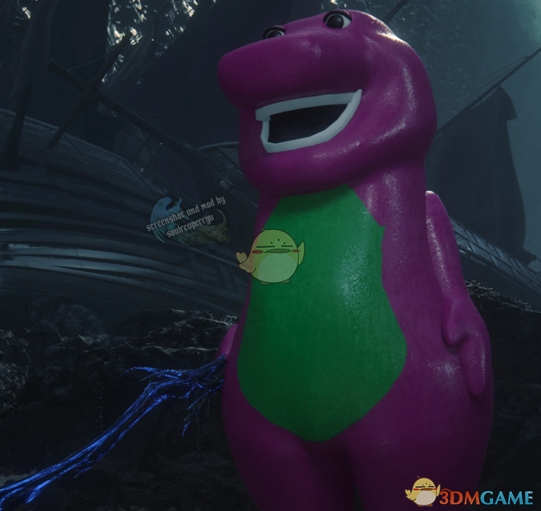 《最终幻想16》恐龙巴尼替换巴拿巴斯MOD