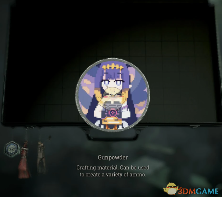 《生化危机4：重制版》火药盒的虚拟主播一伊那尔栖图案MOD