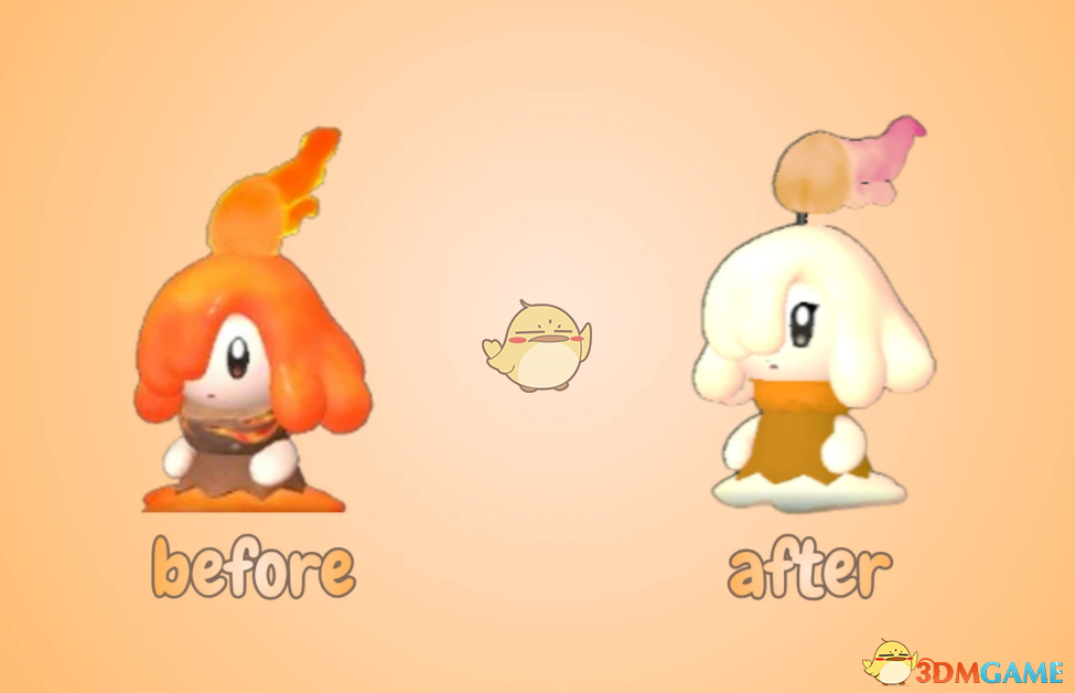 《幻兽帕鲁》融焰娘温柔着色MOD