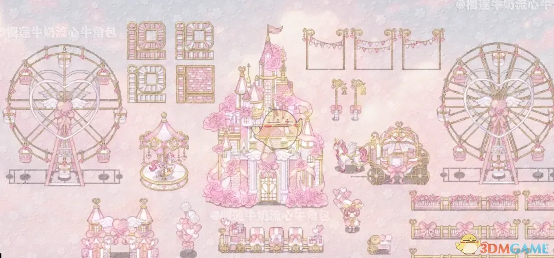 《星露谷物语》粉红甜心游乐园家具MOD