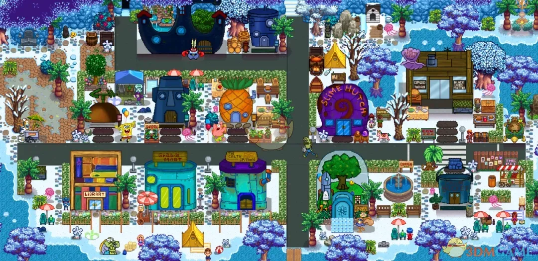 《星露谷物语》比奇堡海滩家具MOD