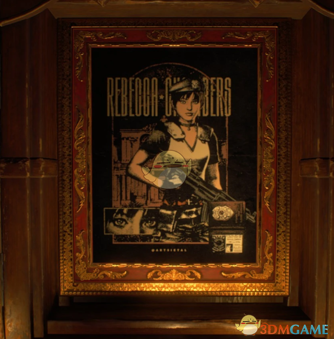 《生化危机4：重制版》瑞贝卡艺术海报画像MOD
