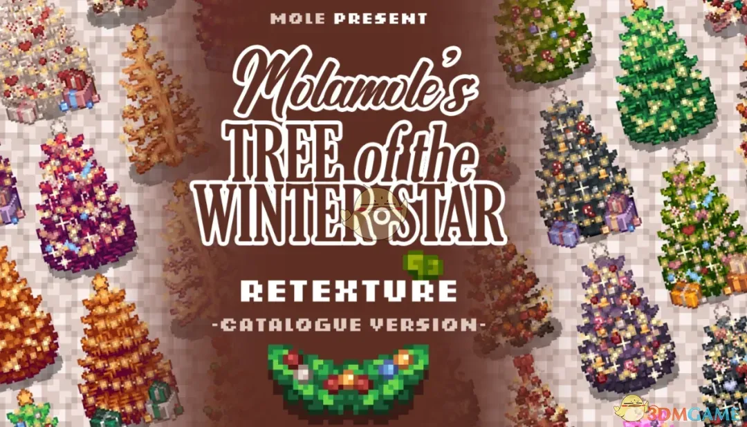 《星露谷物语》圣诞冬日家具MOD