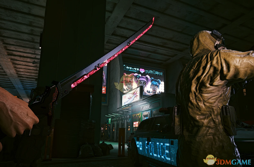 《赛博朋克2077》神话刀剑包MOD