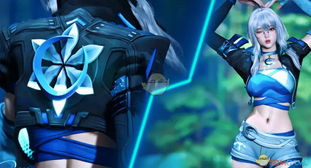 《剑星》伊芙的漫威争锋冰月花雪服装MOD