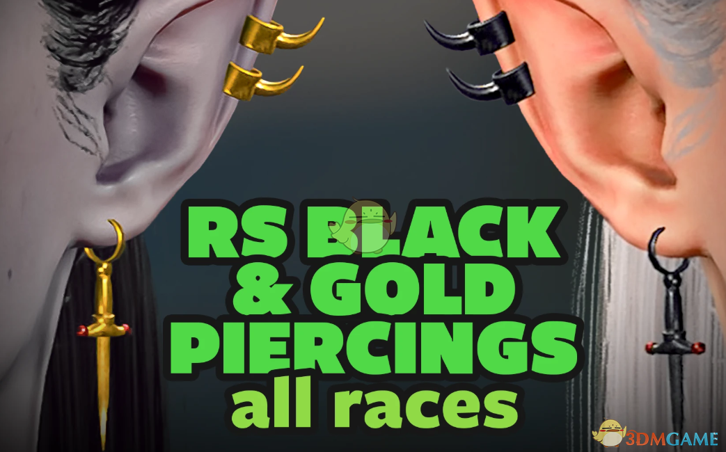 《博德之门3》黑金耳环MOD