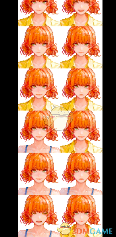 《星露谷物语》潘妮的可爱高清人像MOD