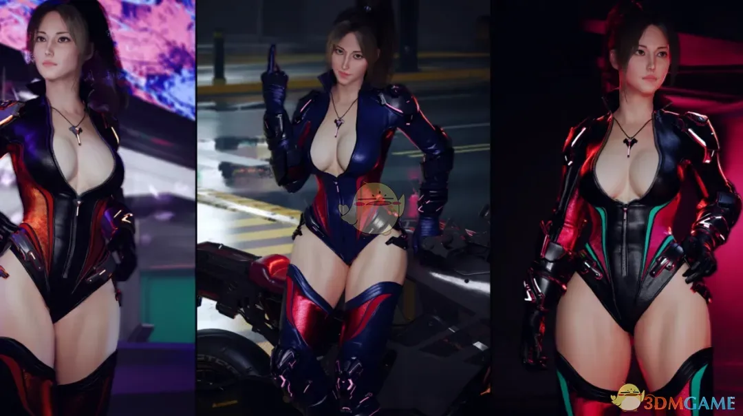 《赛博朋克2077》第一后裔夜骑士紧身衣MOD