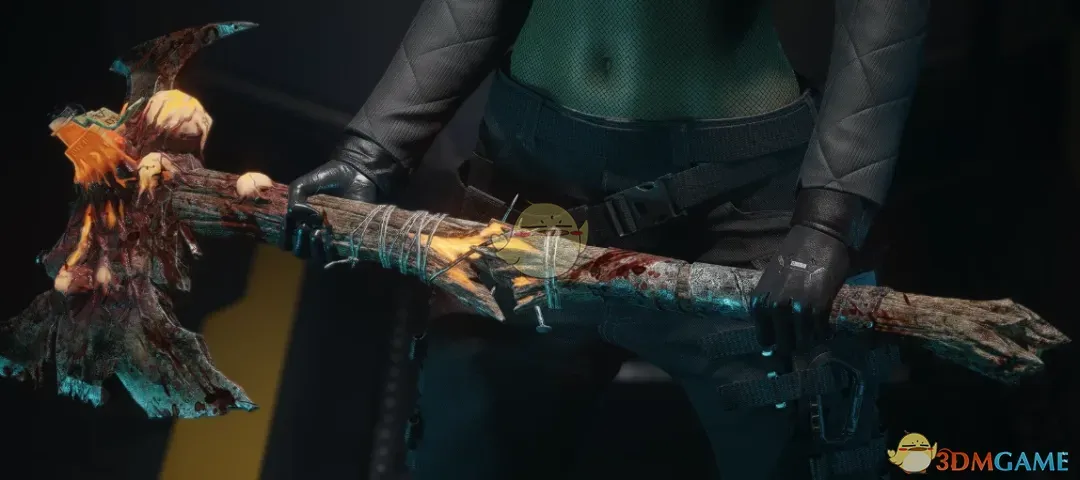 《赛博朋克2077》黎明杀机未知恶物的诅咒之斧MOD