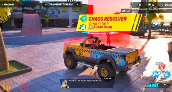 街机出租车竞速游戏《Taxi Chaos 2》PS5版将于2026年1月13日发售