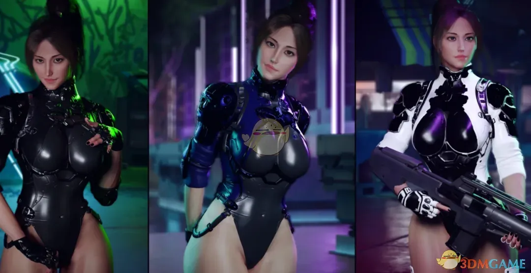 《赛博朋克2077》第一后裔伊内兹连体衣MOD