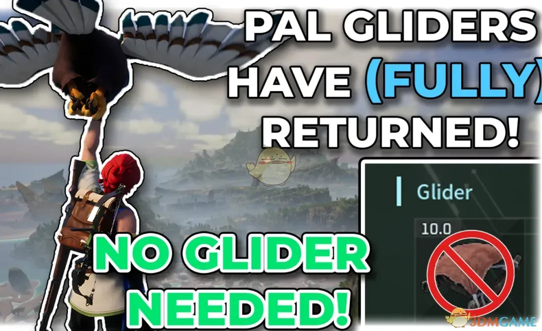 《幻兽帕鲁》帕鲁滑翔伞回归MOD