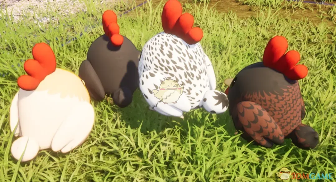 《幻兽帕鲁》皮皮鸡现实动物着色MOD