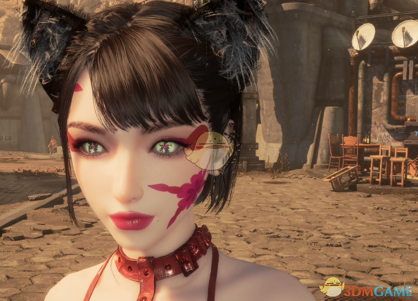 《剑星》伊芙的鬼灭之刃堕姫妆容MOD