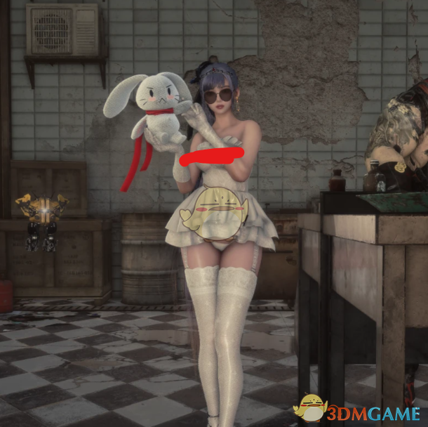 《剑星》伊芙的性感纯白婚纱MOD