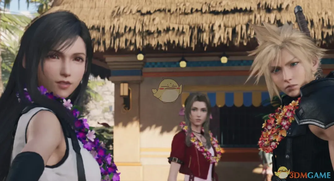 《最终幻想7：重生》隐形花环MOD