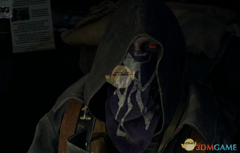 《生化危机4：重制版》商人的多色发光眼MOD