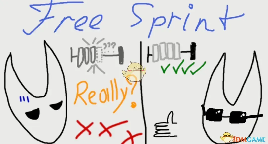 《空洞骑士：丝之歌》更好的丝速脚环MOD