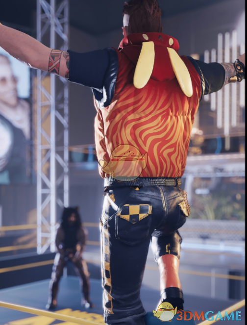 《赛博朋克2077》可爱兔耳连帽衫MOD