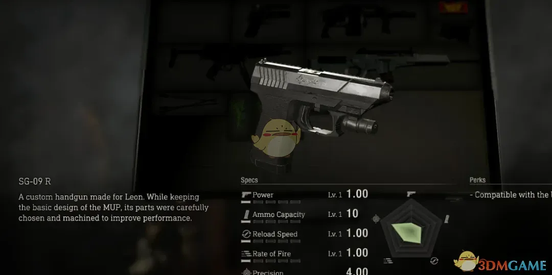 《生化危机4：重制版》RE6 Wing Shooter手枪MOD