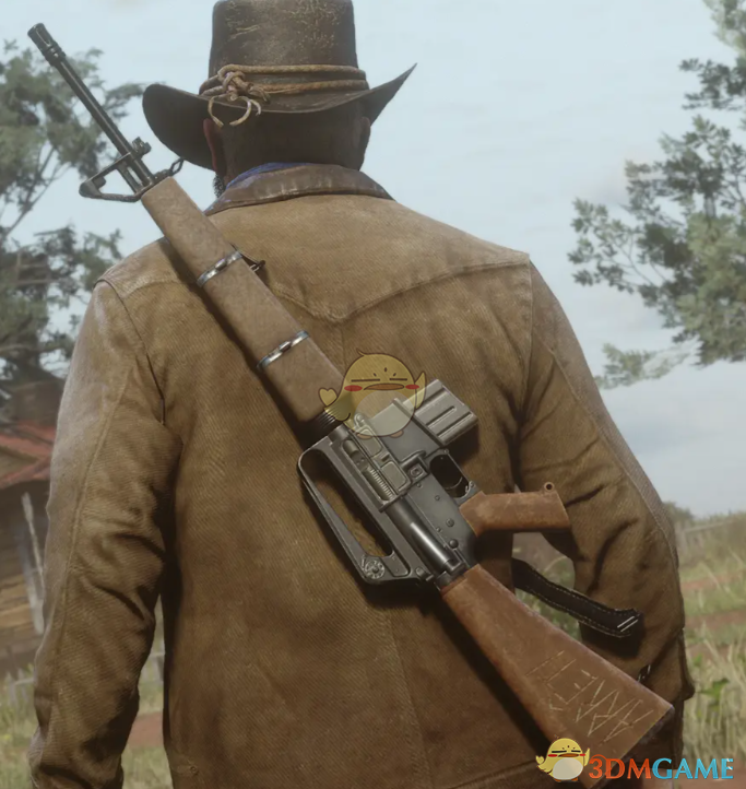 《荒野大镖客2》AR-15自动步枪MOD