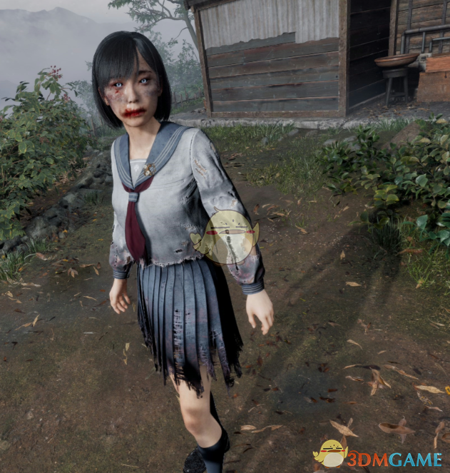 《寂静岭f》雏子的破损化JK制服MOD