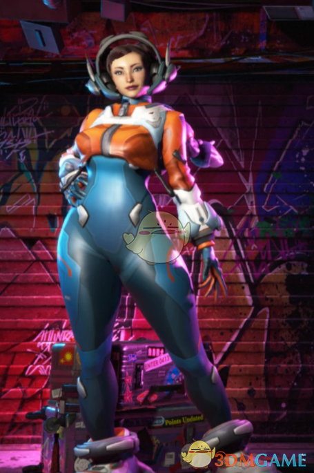 《街头霸王6》春丽的守望先锋朱诺太空衣MOD