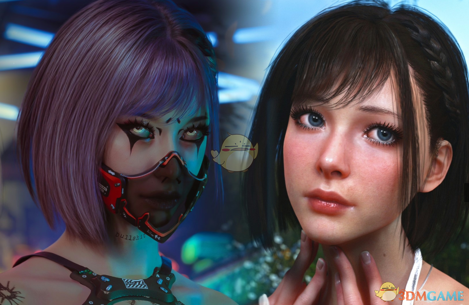 《赛博朋克2077》波波头短发MOD