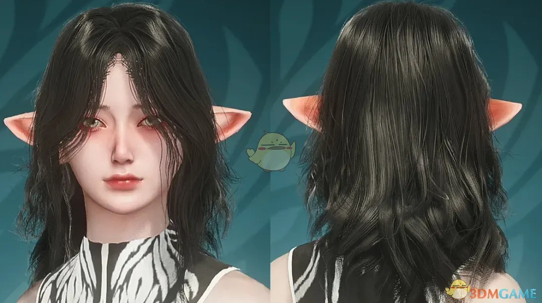 《怪物猎人：荒野》精灵长发MOD