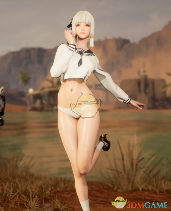 《剑星》伊芙的半身水手服MOD