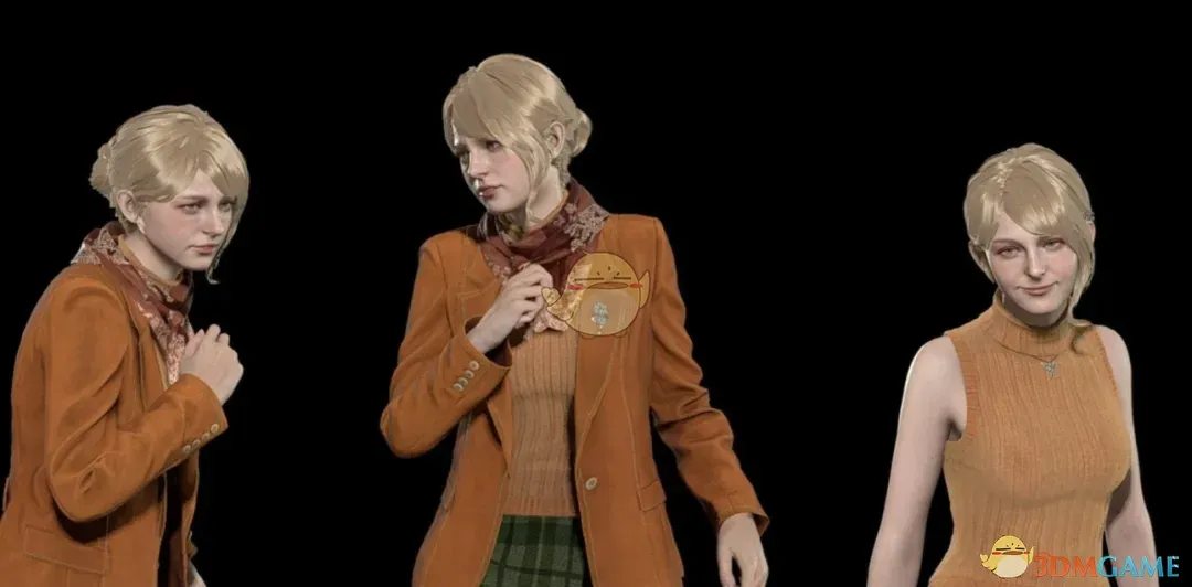 《生化危机4:重制版》阿什莉的可爱发髻MOD