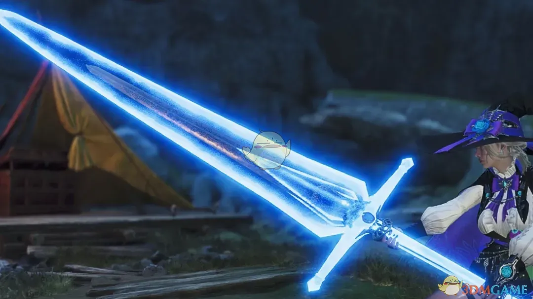 《怪物猎人：荒野》艾尔登法环卡利亚魔法巨剑MOD