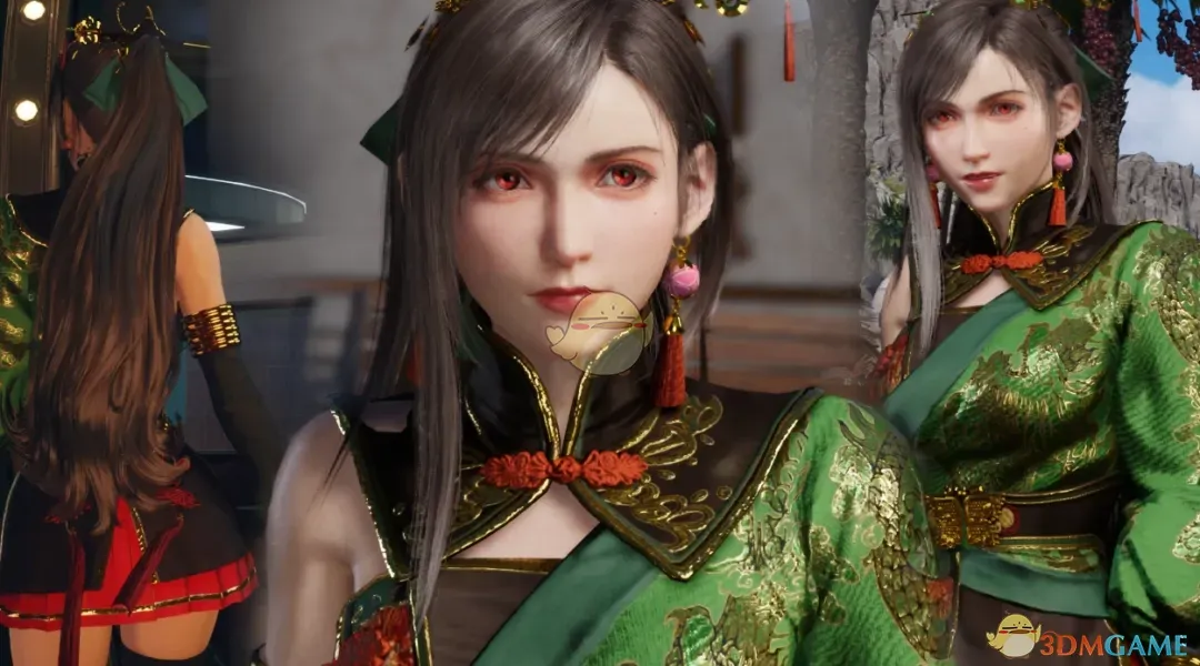 《最终幻想7：重生》蒂法的三国无双翡翠王朝连衣裙MOD