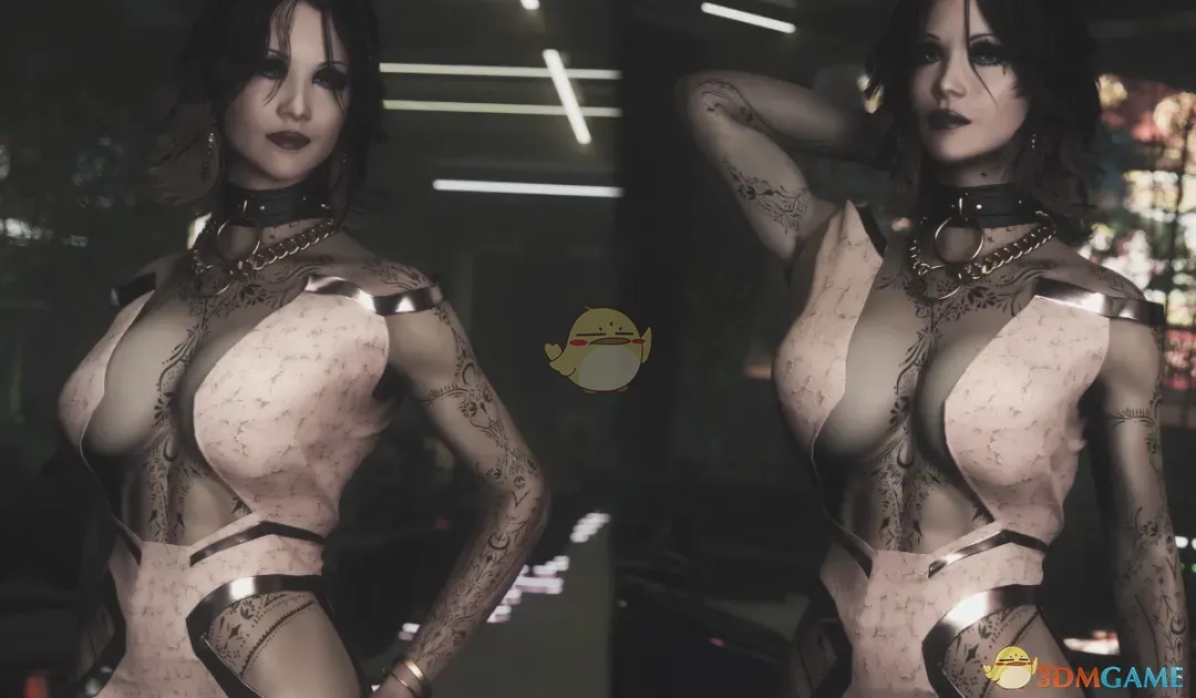 《赛博朋克2077》个性连衣裙MOD