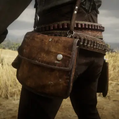 《荒野大镖客2》约翰原装挎包修复MOD