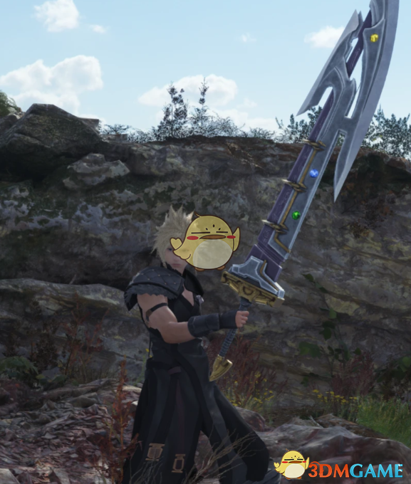 《最终幻想7:重生》克劳德的战斗恶魔套装MOD