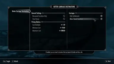 《上古卷轴5：天际重制版》更好的运输目的地MOD