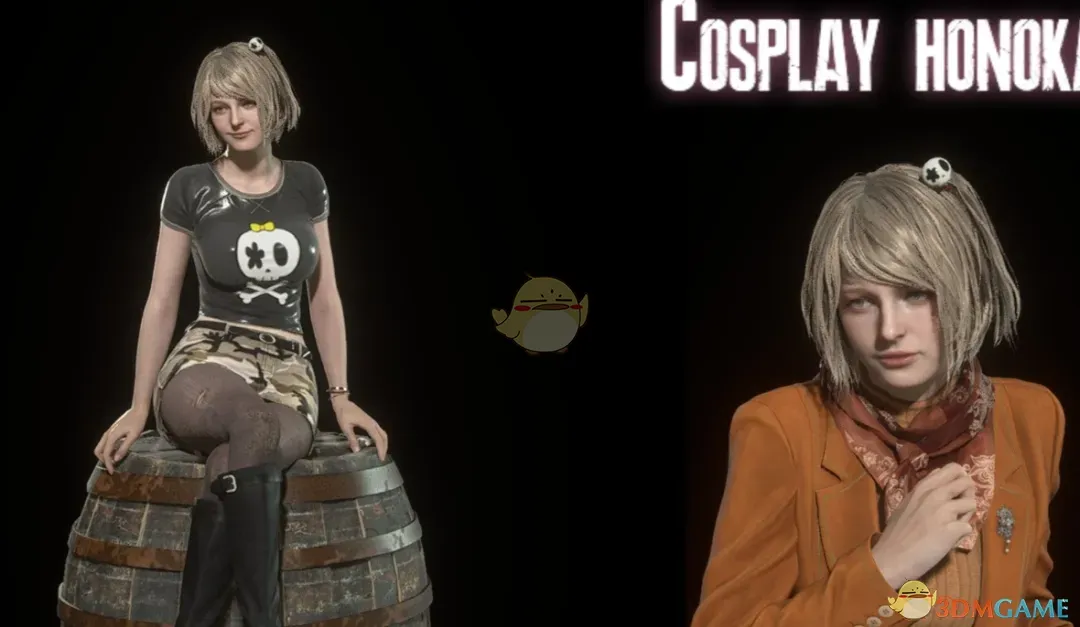 《生化危机4：重制版》阿什莉的死或生地雷系服装MOD