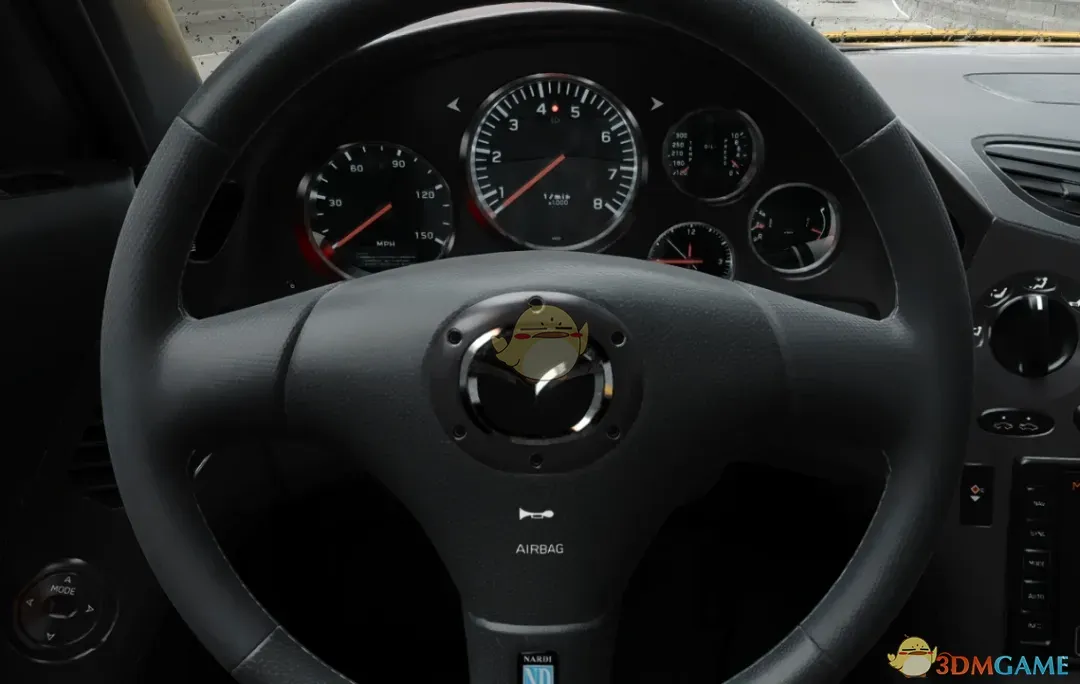 《赛博朋克2077》马自达RX7头文字D跑车MOD