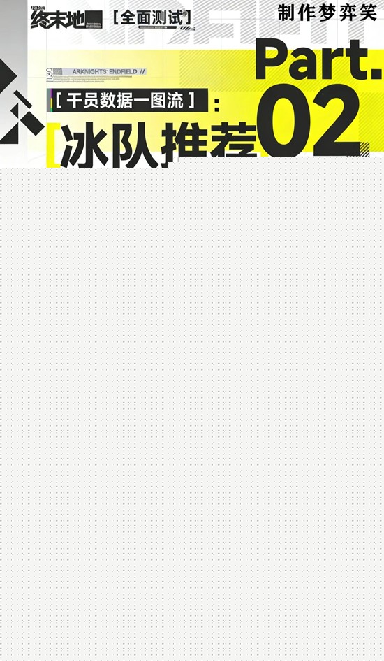 《明日方舟：终末地》冰队打法攻略