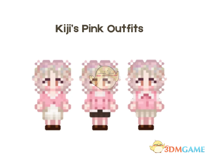 《星露谷物语》KJ粉色秋季服装包MOD