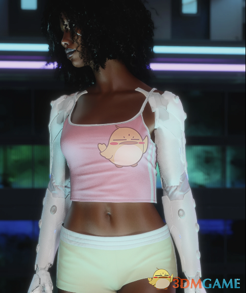 《赛博朋克2077》性感运动套装MOD