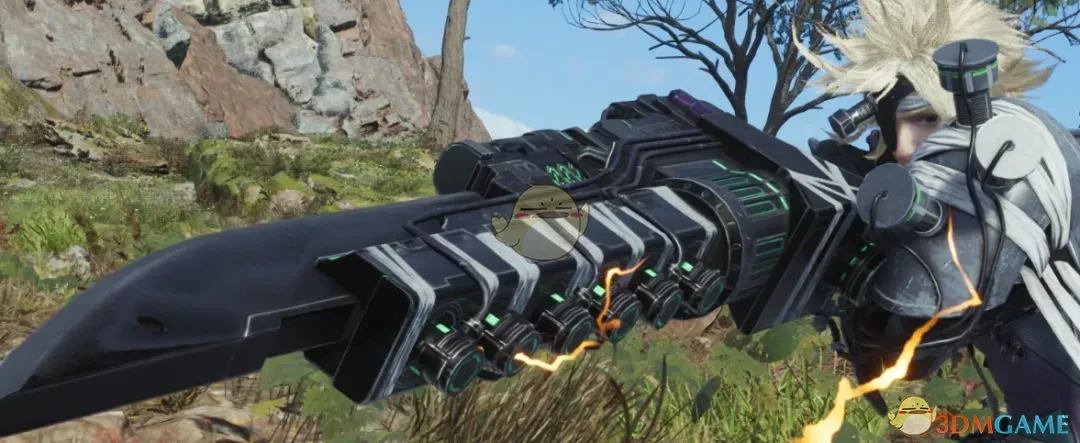 《最终幻想7：重生》克劳德的炼金绷带之刃MOD