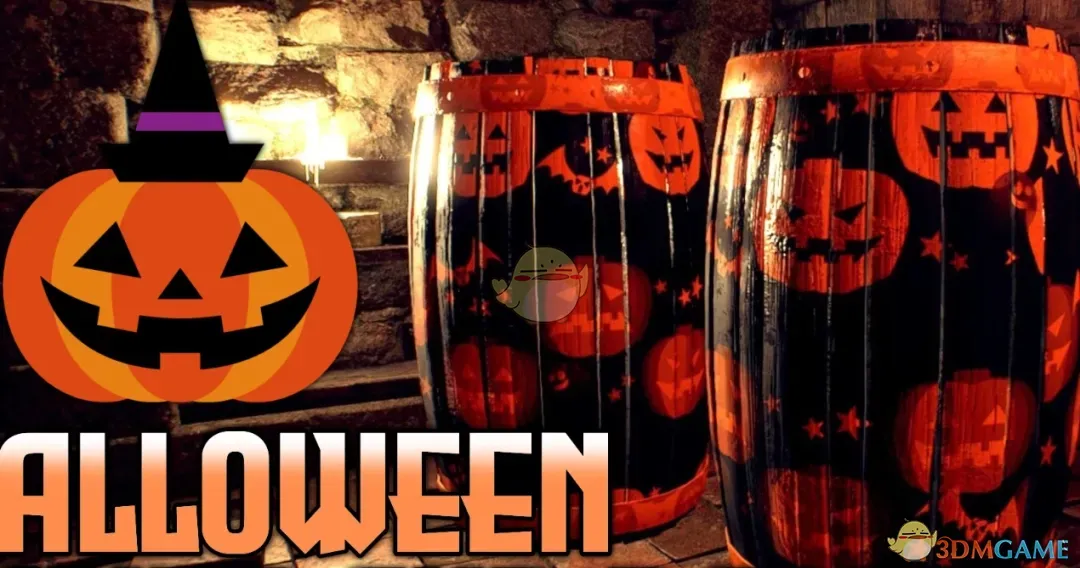 《生化危机4:重制版》万圣节木桶和盒子MOD