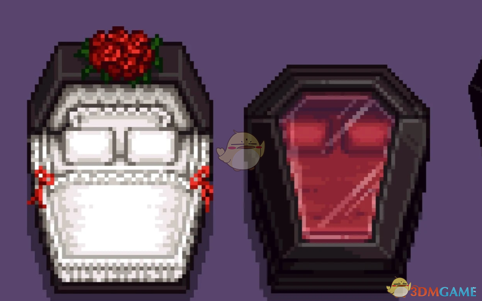 《星露谷物语》血族棺材床MOD