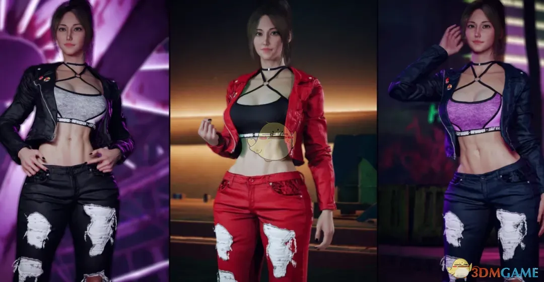 《赛博朋克2077》剑星朋克风格服装MOD