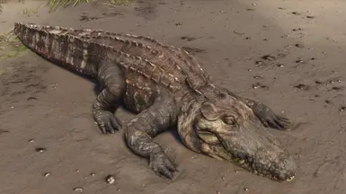 《荒野大镖客2》高清鳄鱼MOD