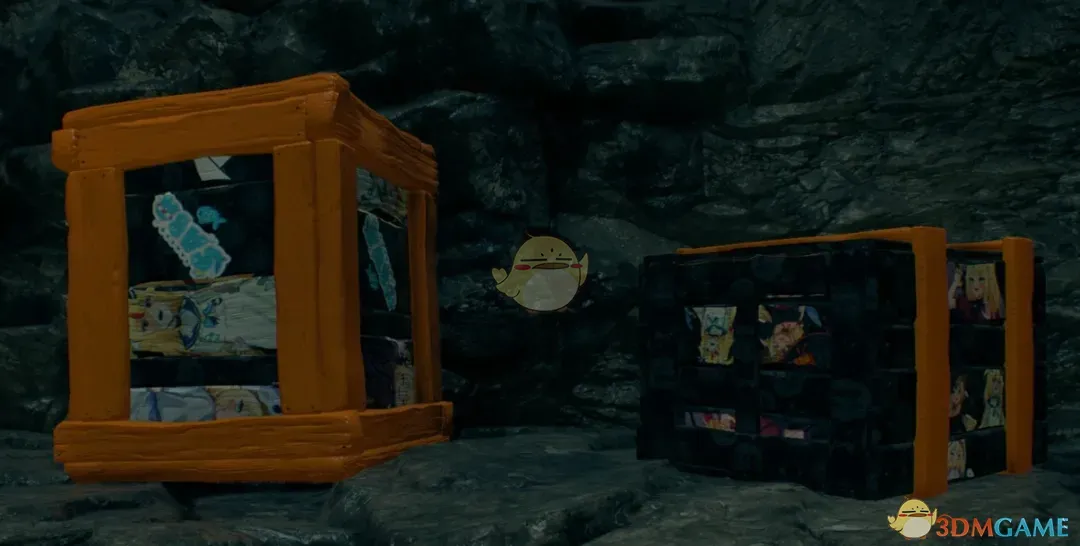 《生化危机4：重制版》虚拟主播鲨鱼子Saba万圣节木桶和盒子MOD