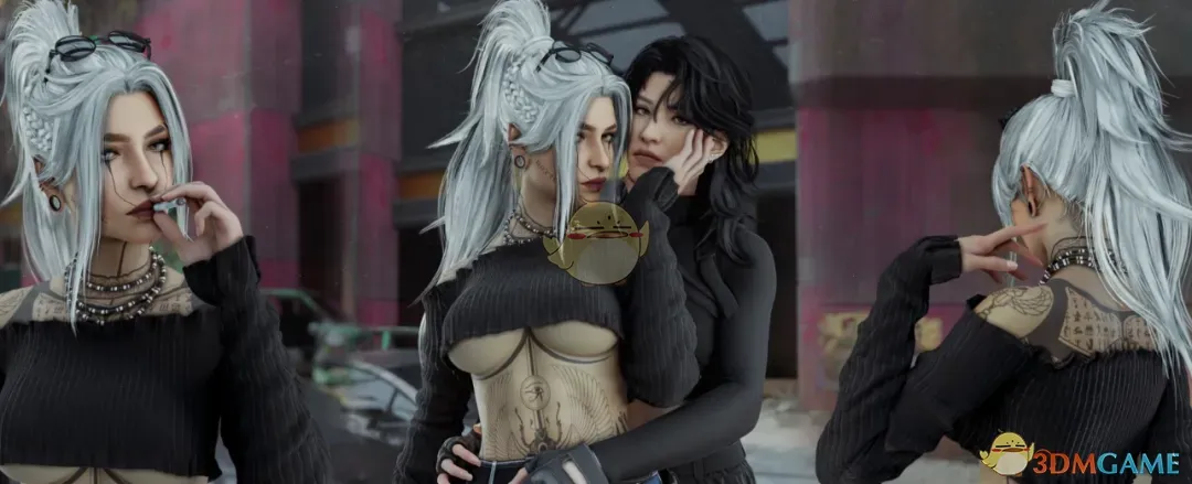 《赛博朋克2077》北极星长马尾辫MOD