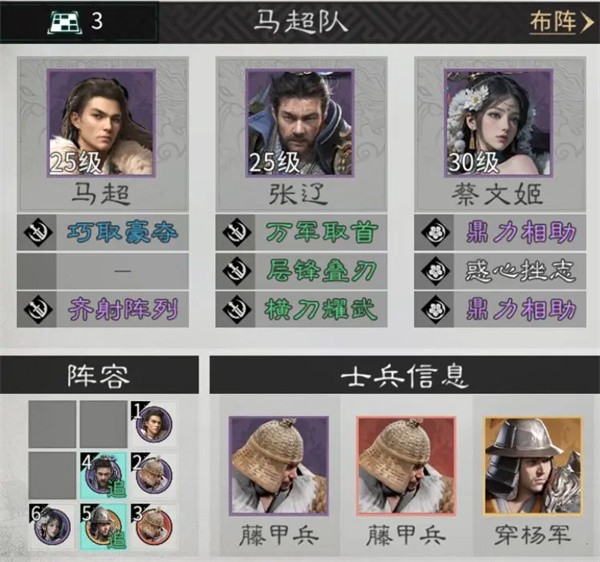 三国天下归心马超养成一览